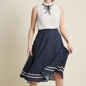 Pier Here A-Line Skirt